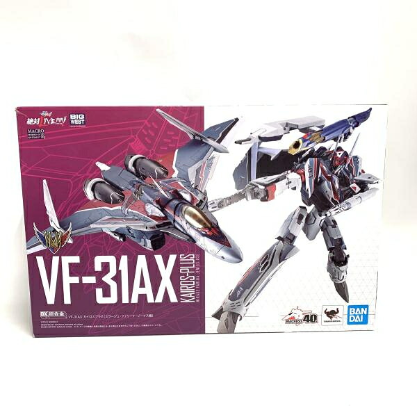 【中古】開封)DX超合金 劇場版 VF-31AX カイロスプラス (ミラージュ･ファリーナ･ジーナス機)[18]