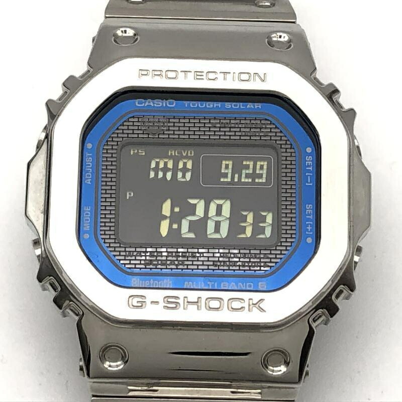 【中古】CASIO G-SHOCK GMW-B5000 腕時計 シルバー カシオ ジーショック[10]