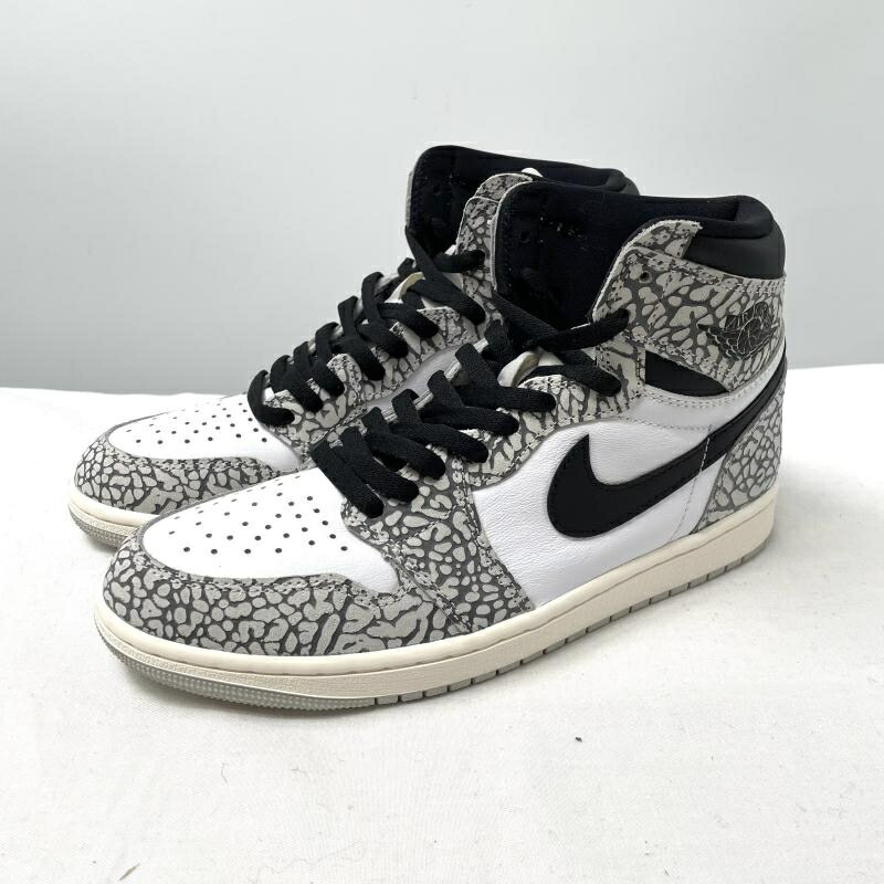 【中古】NIKE AIR JORDAN 1 HIGH OG WHITE CEMENT 27cm DZ5485-052 スニーカー ナイキ エアジョーダン1[17] 10,589円