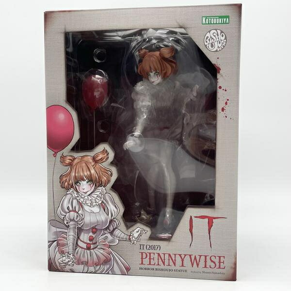 【中古】開封 BISHOUJOシリーズ HORROR美少女 1/7 ペニー･ワイズ 2017 コトブキヤ IT/イット\