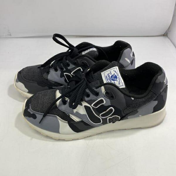 【中古】SANGACIO にゅ～ず スニーカー CAMO WHITE size 27.5cm サンガッチョ[24]