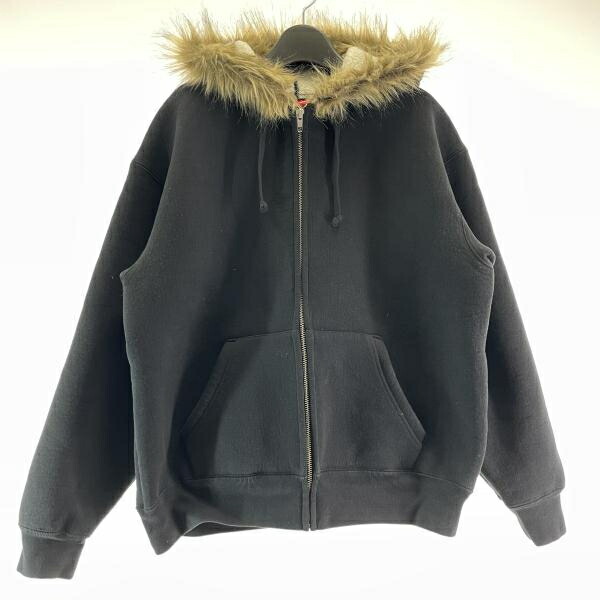楽天市場】Supreme Faux Fur Lined Zip Up Hooded Sweatshirt Light
