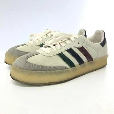 【中古】KITH Ronnie Fieg Clarks adidas Originals 8th Street Samba Kithmas Collegiate Green 26糎 IE4032 アディダス[79]