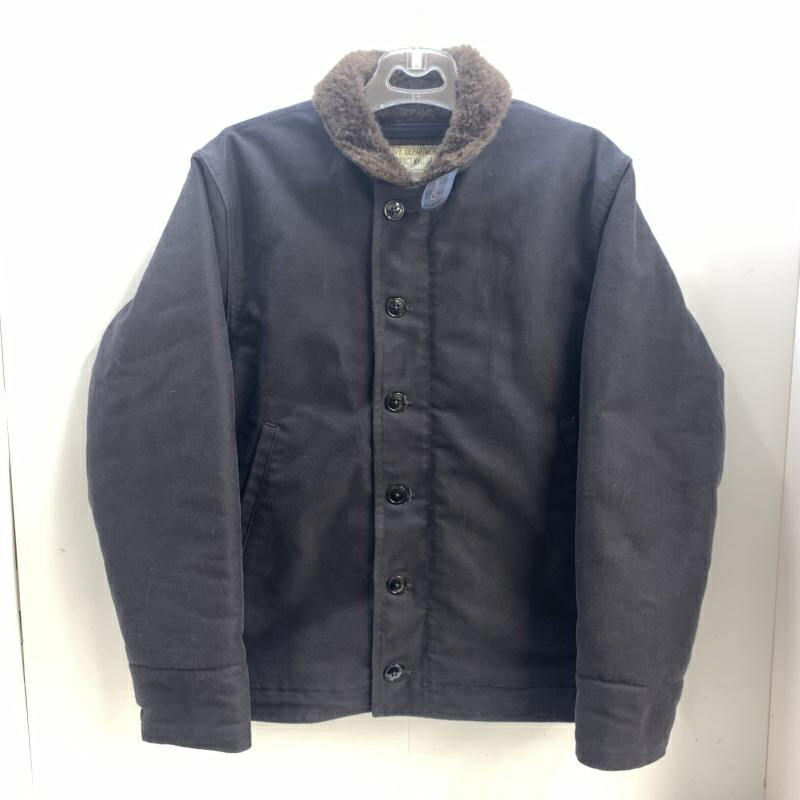 【中古】THE REAL McCOYS N-1 甲板上衣 大いさ38 米国海軍 ザ・リアルマッコイズ[92]