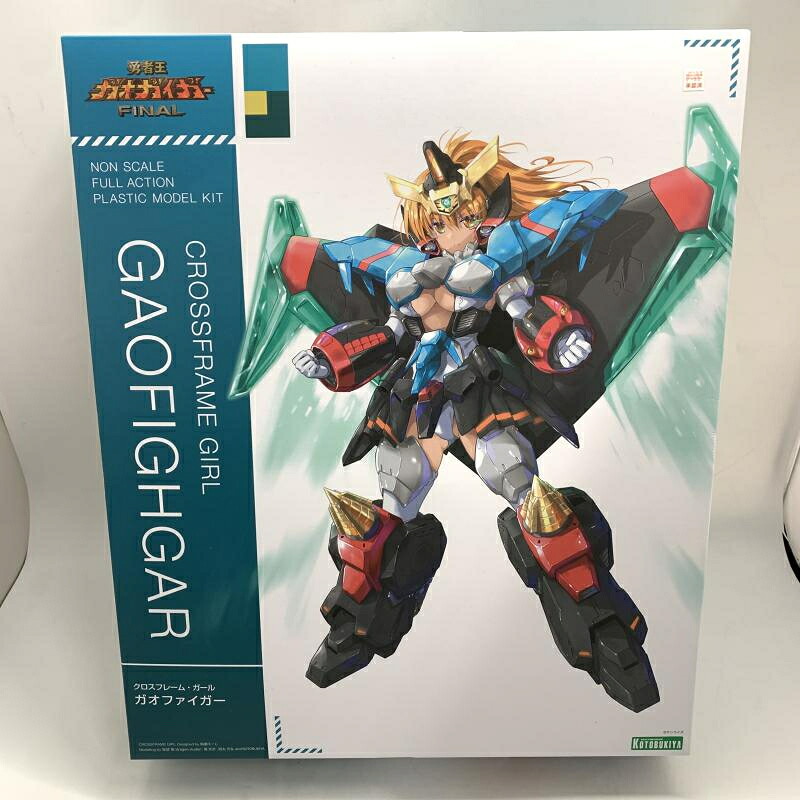 【中古】【特典付】コトブキヤ クロスフレーム・ガール ガオファイガー 勇者王ガオガイガーFINAL CG006[10]