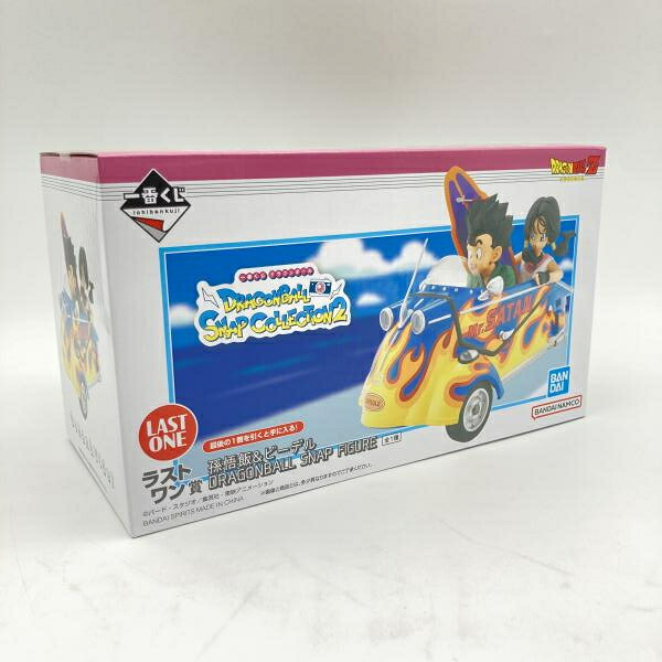 【中古】未開封)バンダイ 一番くじ ラストワン賞 孫悟飯＆ビーデル DRAGONBALL SNAP FIGURE[6]｜お宝創庫