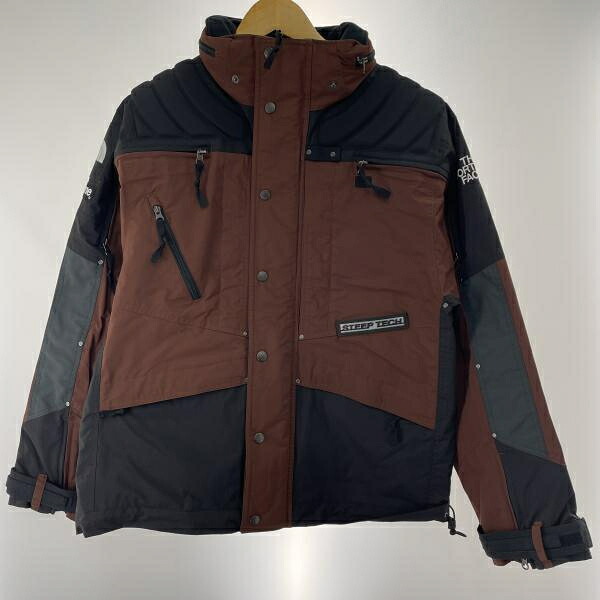 【中古】SUPREME × THE NORTH FAC 22AW Steep Tech Apogee Jacket 上衣 大きさM 茶 NF0A8233 シュプリーム[91]