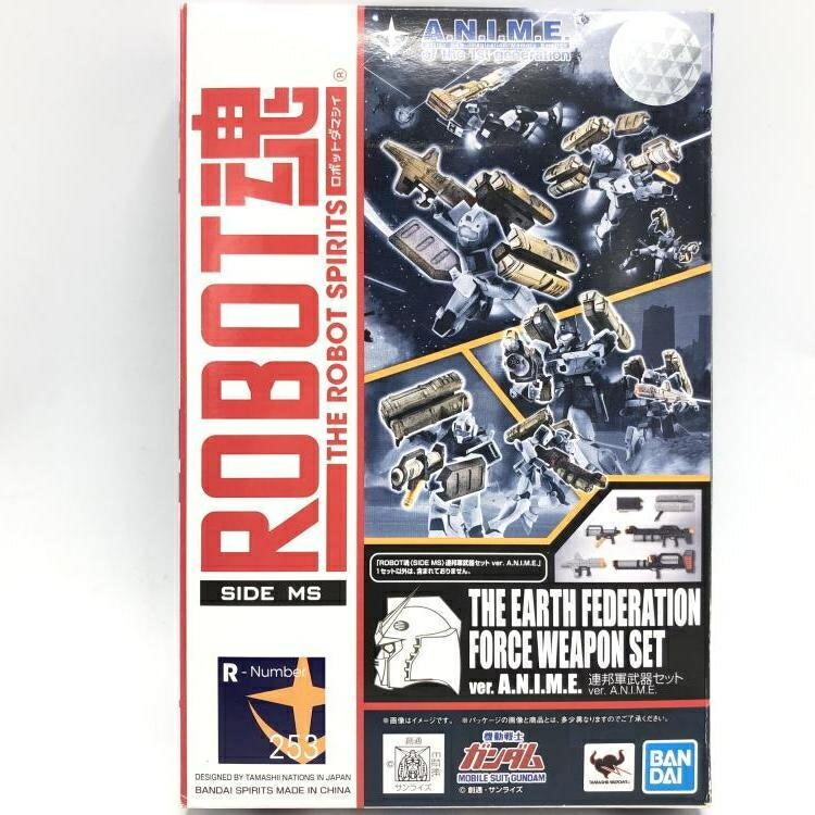 【中古】ROBOT魂 ＜SIDE MS＞ 連邦軍武器セット ver.A.N.I.M.E[69]