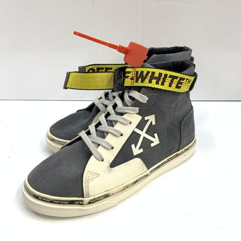 【中古】Off-White VULC MID SKATE 40 オフホワイト[92]