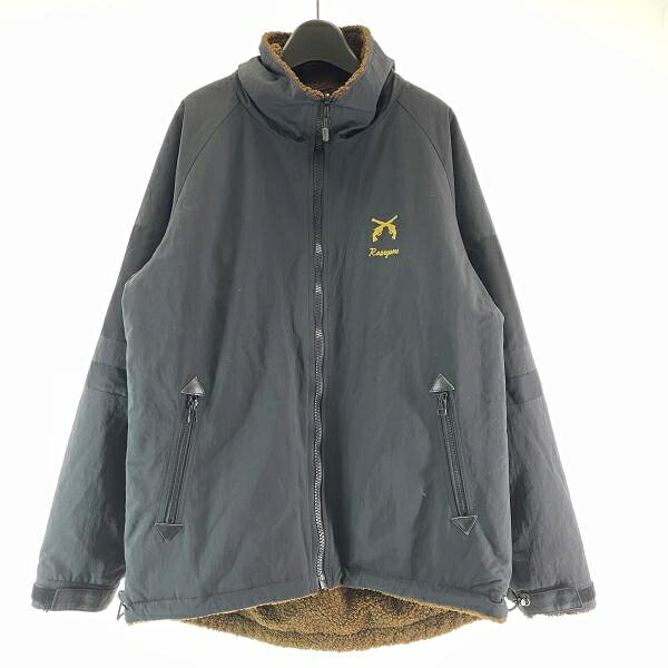 【中古】roar guns ECOPEL FUR REV BZ CR サイズ3 22FGB-06A ブラック ロアーガンズ [17]