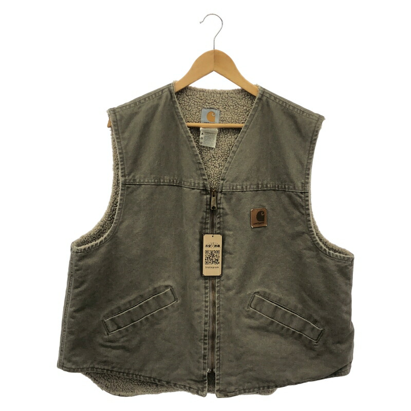 楽天市場】Carhartt ボア ライナー コットン ダック ベスト XXL