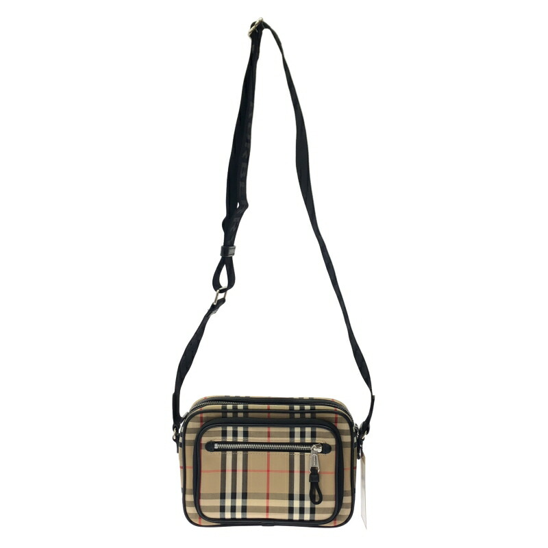 【中古】BURBERRY クロスボディバッグ チェック柄 8010152[66]