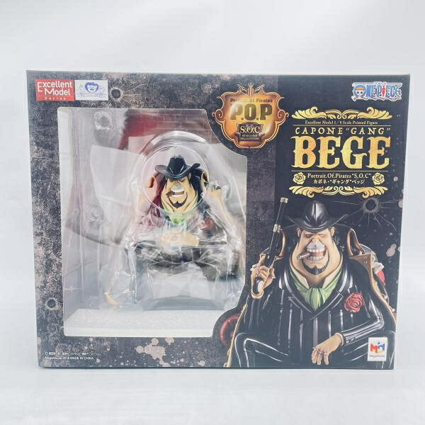 【中古】未開封)Portrait.Of.Pirates (P.O.P) S.O.C カポネ・&ldquo;ギャング&rdquo;ベッジ　メガハウス[92]｜お宝創庫