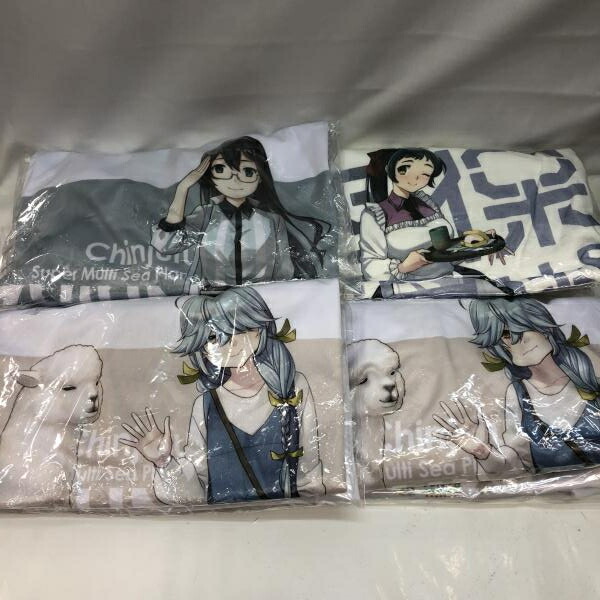 【中古】まとめ)艦これＴシャツ４枚セット 大淀 浜波 伊良湖[22]