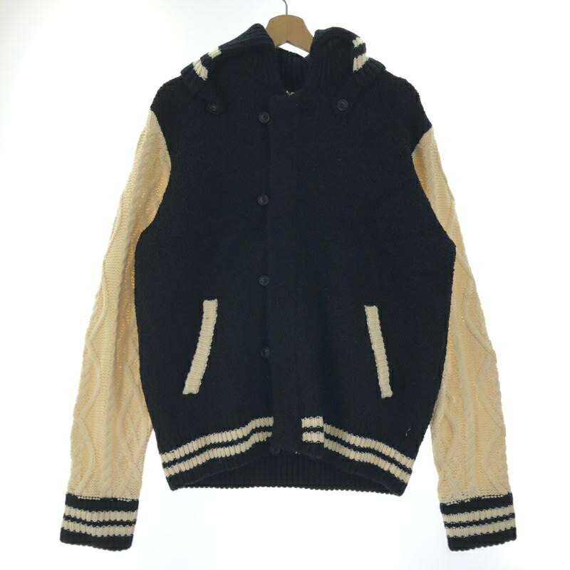 【中古】glamb ニットジャケット 3 ブラック グラム[10]
