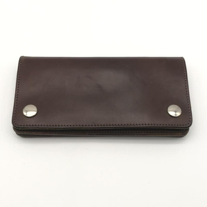 【中古】inception ホースバット トラッカーウォレット ロング 長財布 ブラウン インセプション[10]