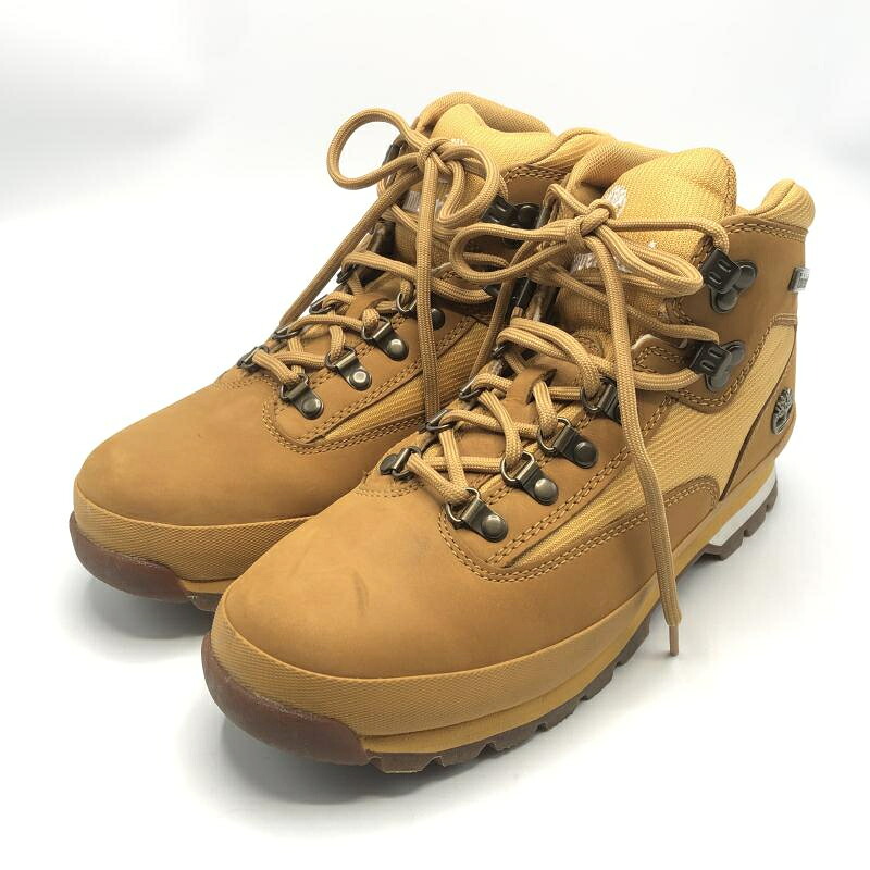 【中古】Timberland × EUROHIKER ハイキングブーツ 27.5cm 91566 A8498 ブラウン ティンバーランド[10] 15,066円