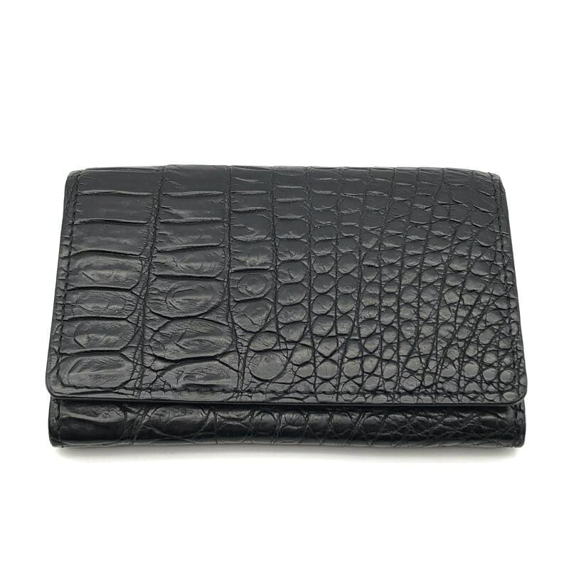 【中古】PELLE MORBIDA Cocodrillo カードケース CRS011A ブラック ペッレ モルビダ[10] 10,864円