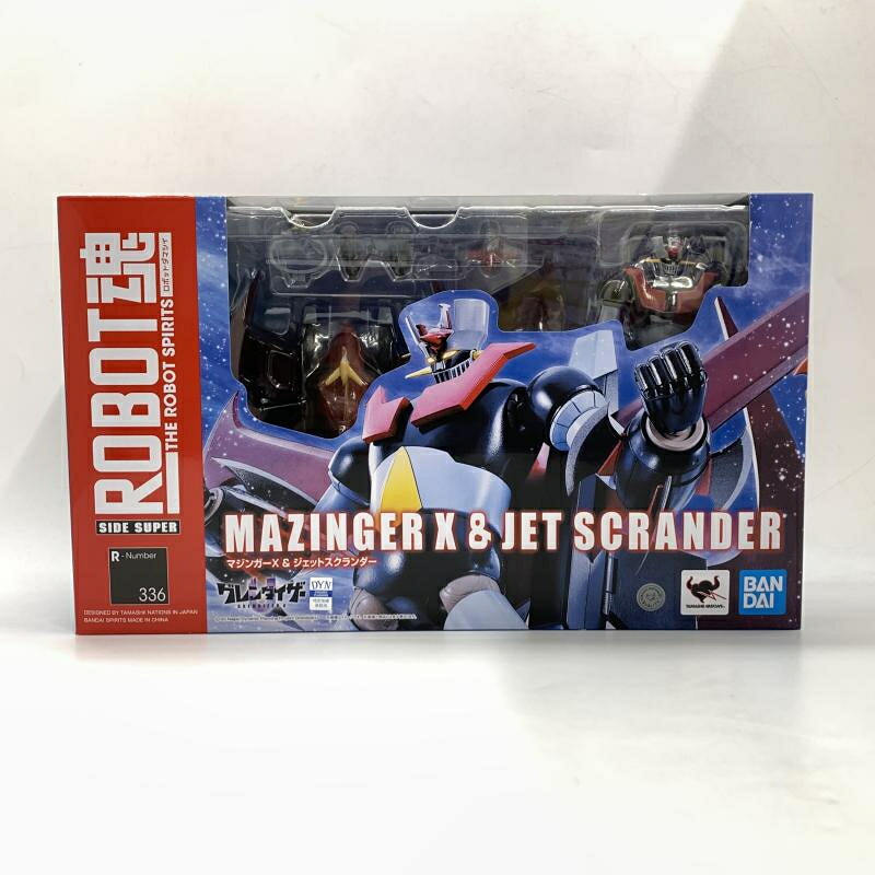 【中古】バンダイ ROBOT魂 マジンガーX ＆ ジェットスクランダー グレンダイザーU[10]