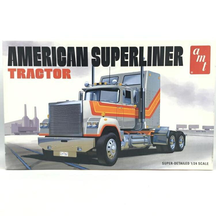 【中古】AMT1235 1/24 アメリカン スーパーライナー セミトラクター[69]