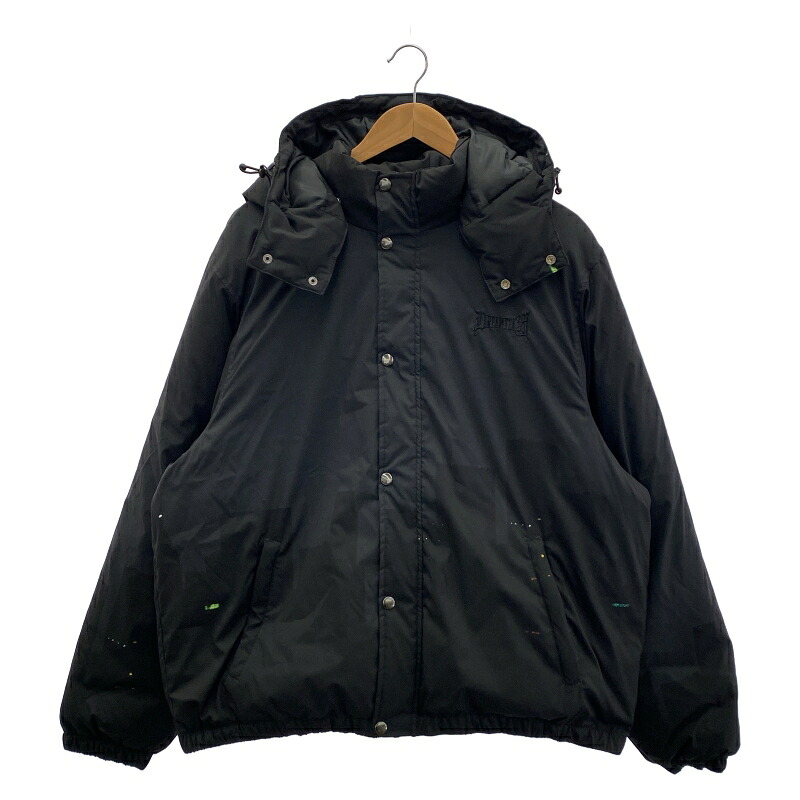 【中古】DREAM TEAM City of Dreams Puffy Jacket サイズL 黒 ドリームチーム[91]