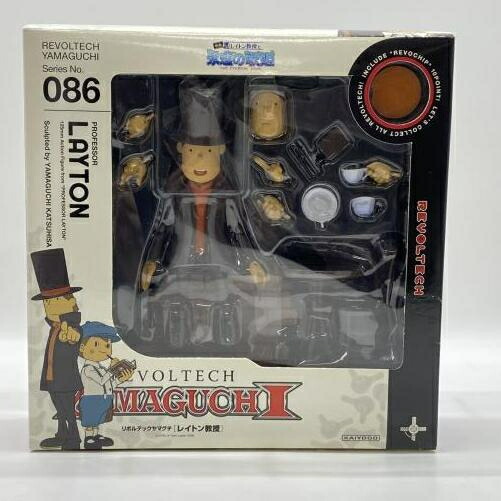 【中古】開封）リボルテックヤマグチ No.086 レイトン教授 「レイトン教授と永遠の歌姫」[24]