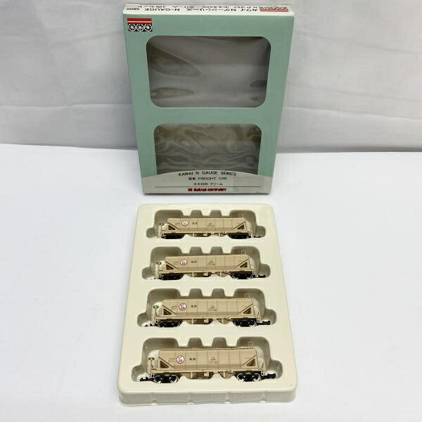 【中古】004 河合商会 KP-257 ﾎｷ8300 ｸﾘｰﾑ 4両ｾｯﾄ(1)[19]｜お宝創庫