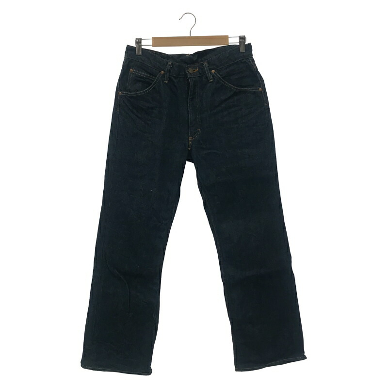 【中古】Lee 90s 1102 デニムパンツ(裾上げ品) インディゴ サイズW32×L34 リー[24]