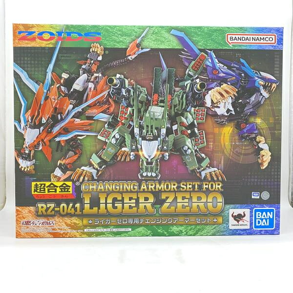 【中古】 未開封・箱イタミ) 超合金 ＲＺ‐０４１ ライガーゼロ専用 チェンジングアーマーセット [24]