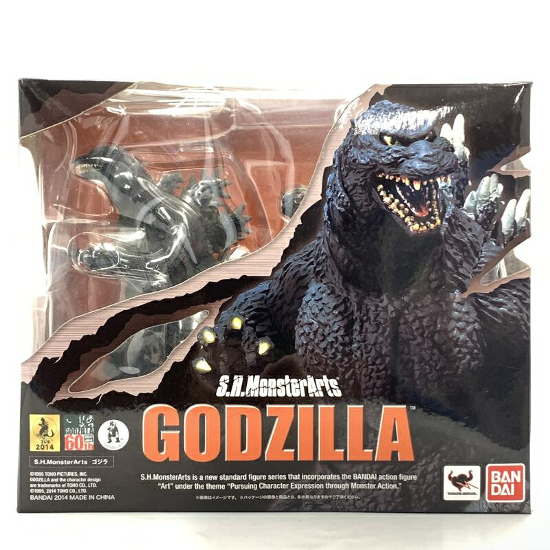 【中古】バンダイ S.H.MonsterArts ゴジラ (VSシリーズ)【傷みあり】[10]｜お宝創庫