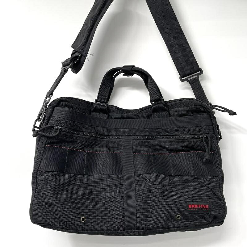 【中古】BRIEFING 2WAYビジネスバッグ ブラック ブリーフィング[17]｜お宝創庫