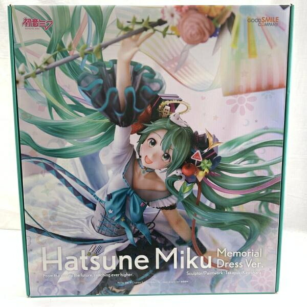 【中古】未開）グッドスマイルカンパニー 初音ミク Memorial Dress Ver. 1/7[91]