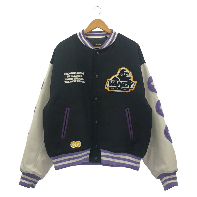 楽天市場】【中古】CRAZY RACCOON VARSITY JACKET 