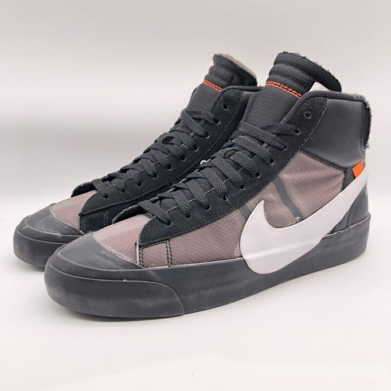 【中古】Off-White × Nike Blazer Studio Mid Grim Reaper　AA3832-001　サイズ28cm オフホワイト × ナイキ ブレーザー スタジオ ミッド \