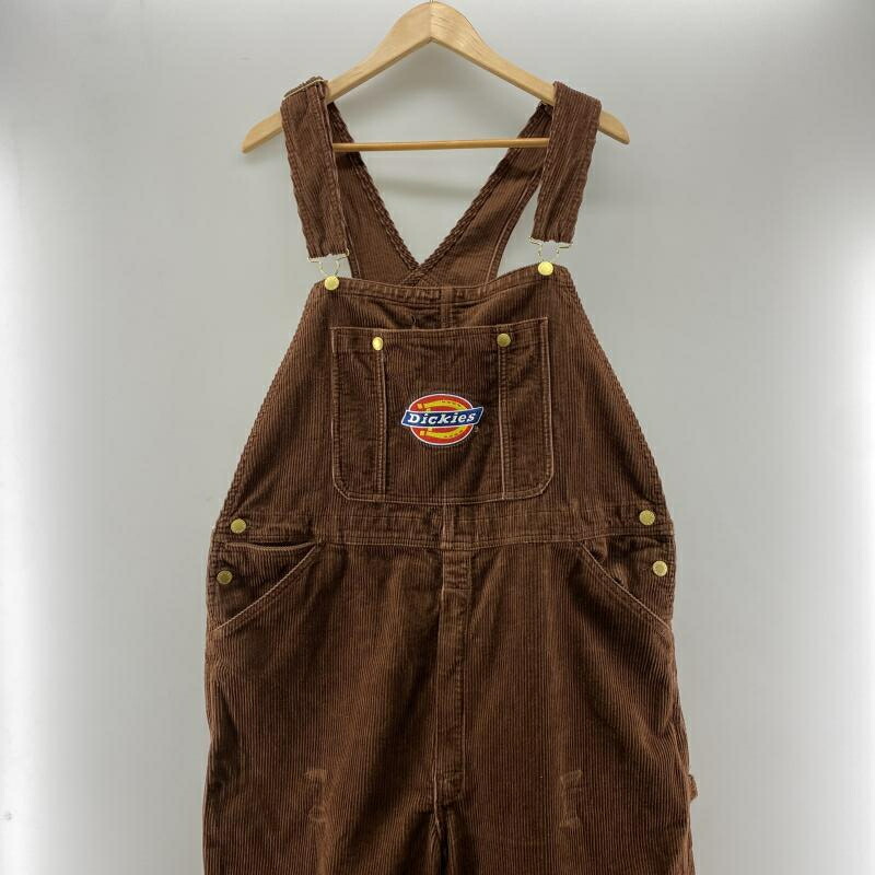 【中古】Supreme×Dickies 22FW Corduroy Overalls ブラウン XL シュプリーム[24] 21,334円
