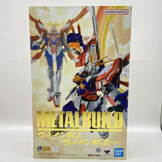 【中古】未開封）METAL BUILD ゴッドガンダム＆ゴッドガンダム弐(セカンド)[24]