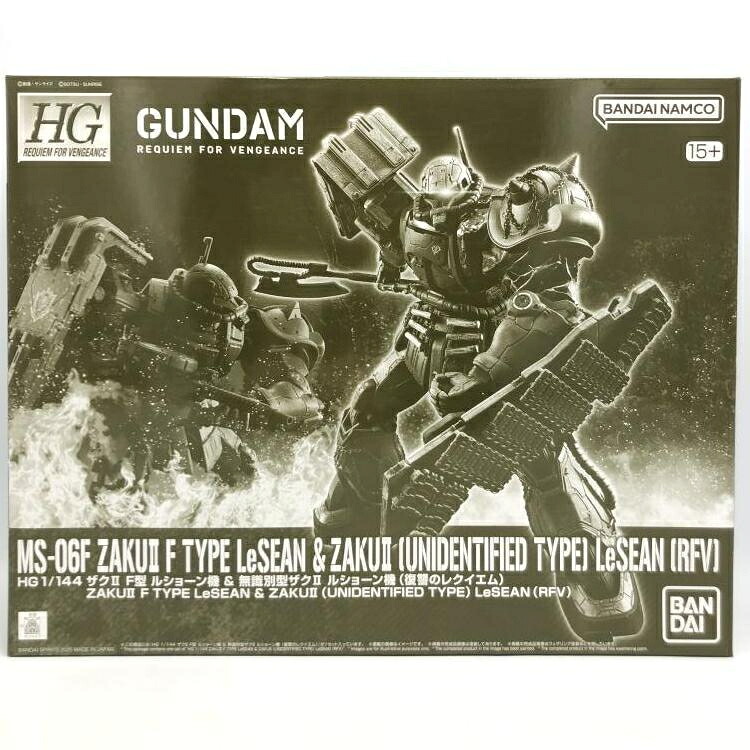 【中古】ｶﾞﾝﾀﾞﾑ）HG 1/144 ザクIIF型 ルショーン機&無識別型ザクII ルショーン機 (復讐のレクイエム) PB限定[69]