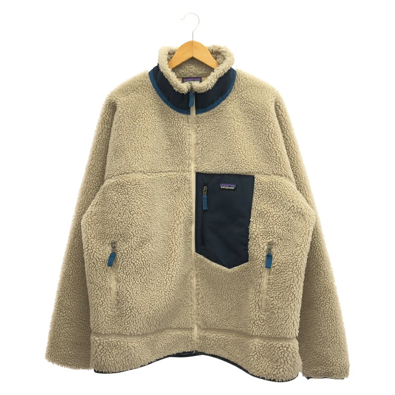 【中古】Patagonia クラシック レトロX ジャケット ジャケット XXL ベージュ パタゴニア[10]