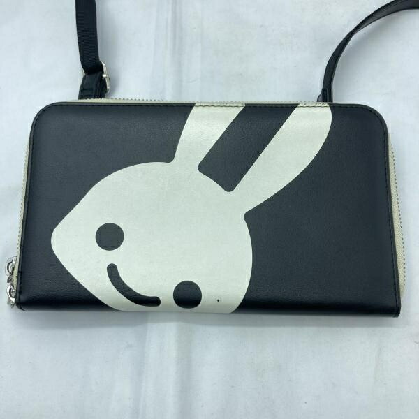 楽天市場】CUNE キューン ウサギ レザー ラウンドジップ 長財布 牛革