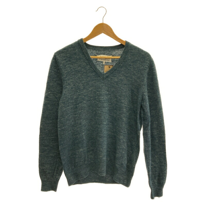 【中古】Maison Margiela エルボーパッチニット M グリーン メゾンマルジェラ[10]