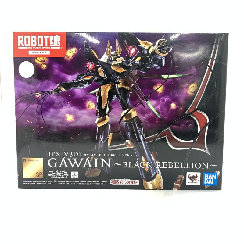 【中古】バンダイ ROBOT魂 ガウェイン BLACK REBELLION コードギアス 反逆のルルーシュ[10]