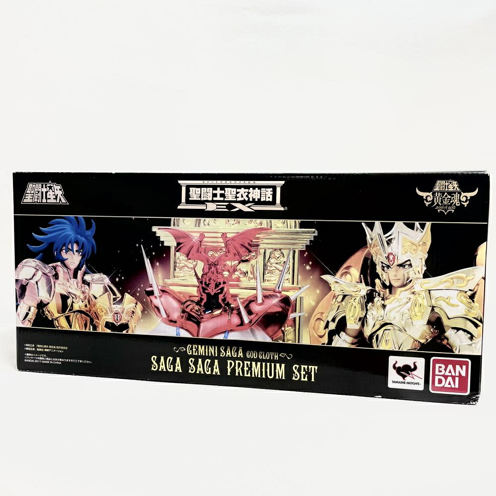 【中古】開封・箱傷み・一部未開封)聖闘士聖衣神話EX ｼﾞｪﾐﾆｻｶﾞ(神聖衣) ｻｶﾞｻｰｶﾞﾌﾟﾚﾐｱﾑｾｯﾄ[79]