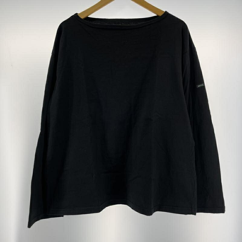【中古】Outil オーバーサイズバスクシャツ ブラック サイズ2 ウティ[19]