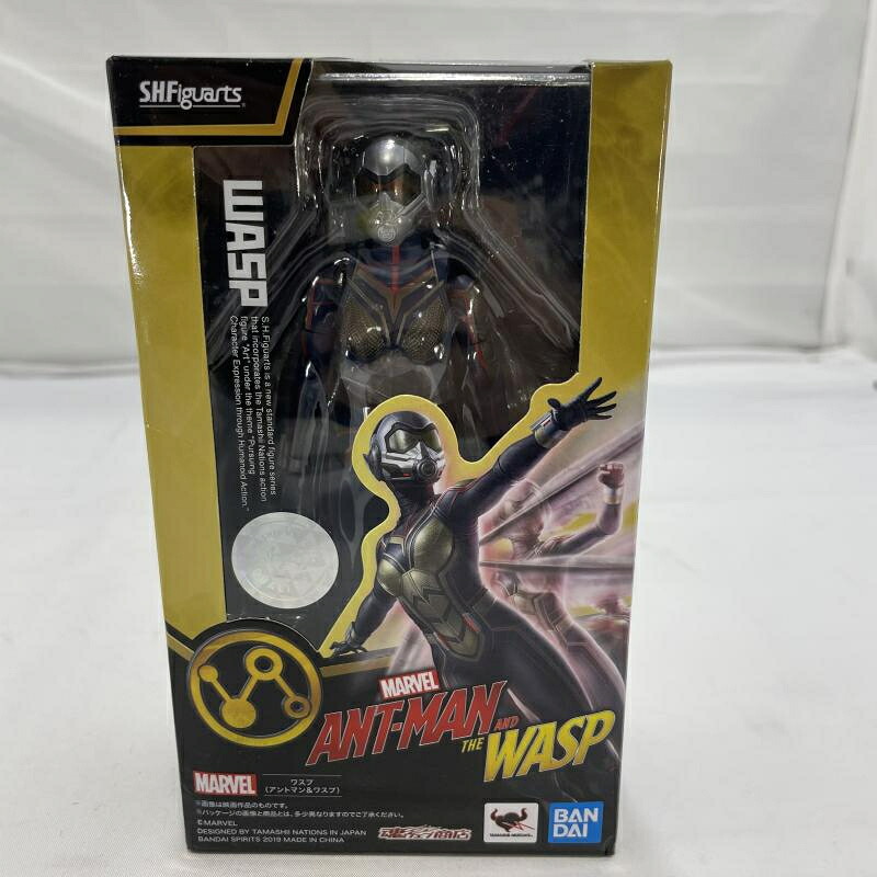 【中古】未開封)BANDAI S.H.Figuarts ワスプ(アントマン＆ワスプ) フィギュア MARVEL[19]
