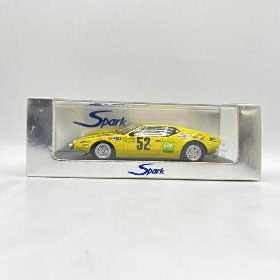 【中古】 開封)　１／４３ Ｄｅ Ｔｏｍａｓｏ ＬＭ １９７４ ＧＩＮＩ ＃５２ （イエロー） [24]