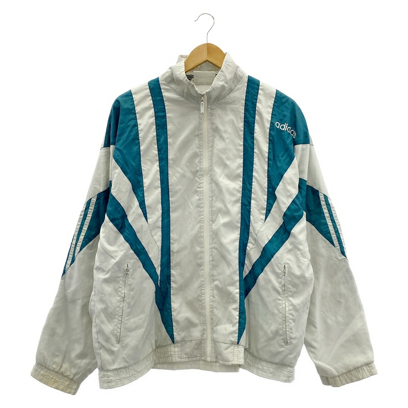 【中古】vintage ADIDAS ジャケット 白 ビンテージ アディダス[17]