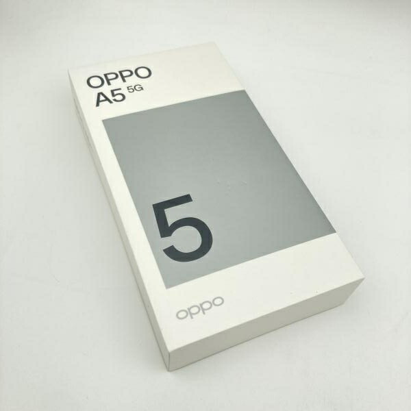 【中古】【au】○OPG06 (OPPO A5 5G)(緑であること)/SIM鍵を掛けるなし[6]
