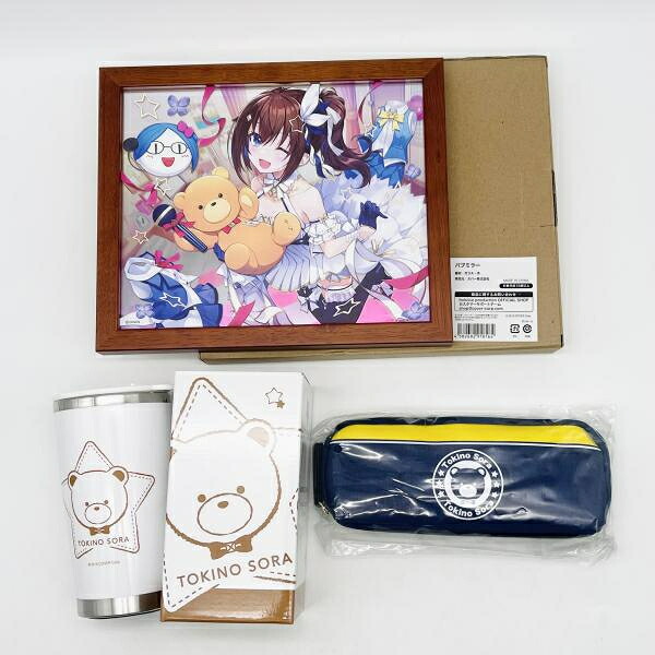 【中古】開封 ときのそら 100万人記念 グッズ 3種セット カバー ホロライブプロダクション おるだん[17]