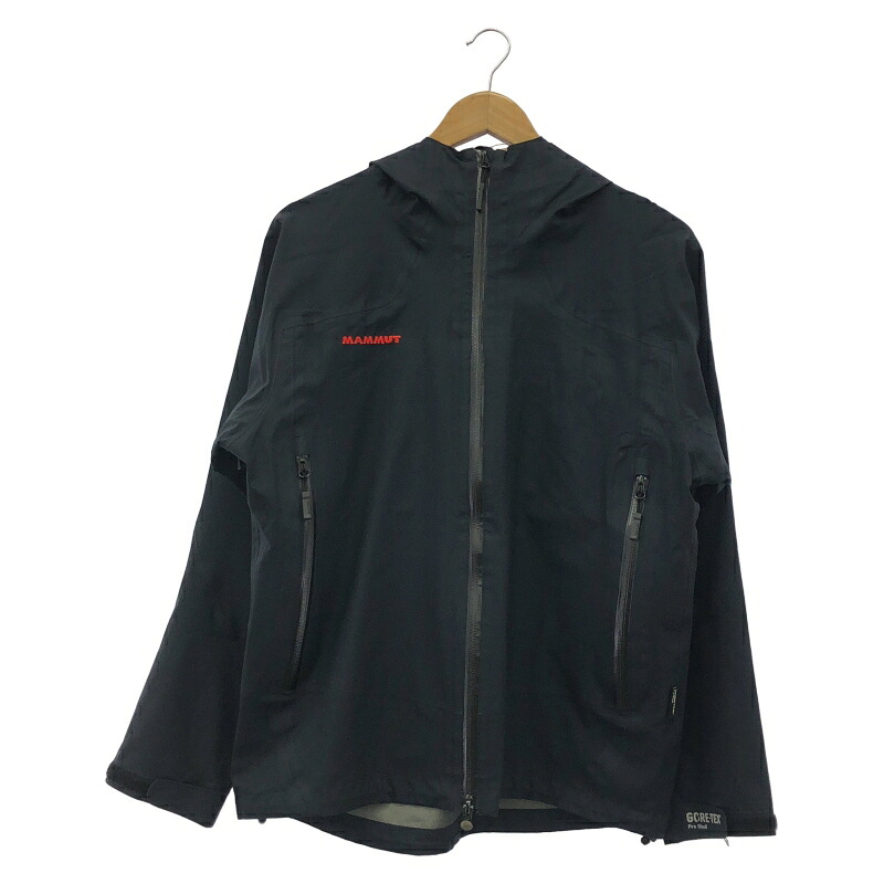 【中古】MAMMUT クァンタムジャケット S 黒いこと マムート[10] コート・ジャケット-メンズファッション