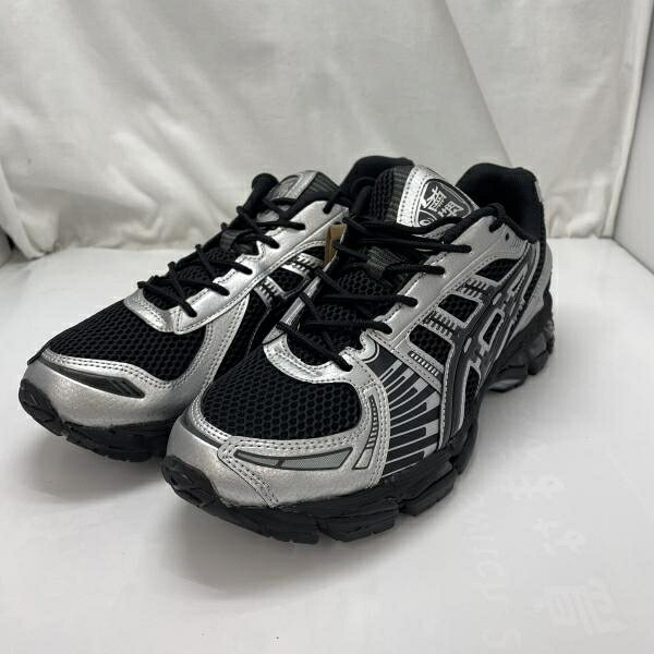 【中古】asics GEL KAYANO 大きさ27珊 1203A759-001 しろがね色/黒 アシックス[91]